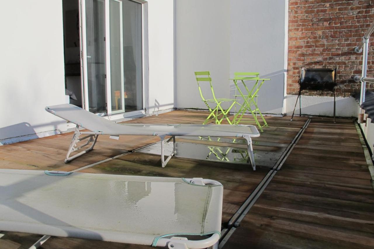 Apartamento Brussels Downtown With Terrace Exterior foto